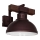 Iluminação de parede HAKON 1xE27/60W/230V escura