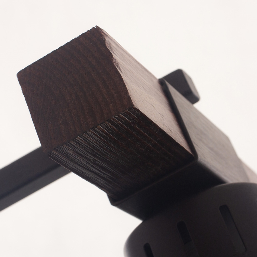 Iluminação de parede HAKON 1xE27/60W/230V escura