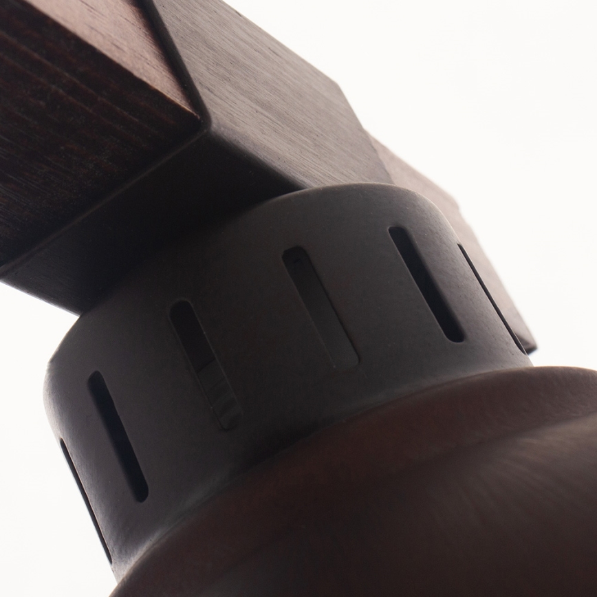 Iluminação de parede HAKON 1xE27/60W/230V escura