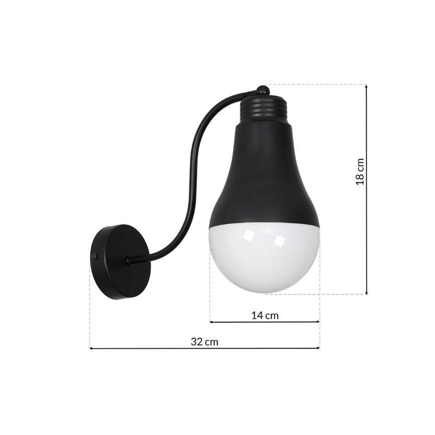 Iluminação de parede HELIOS 1xE14/40W/230V