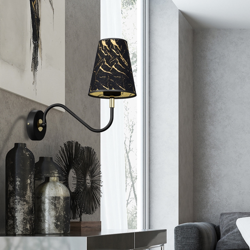 Iluminação de parede HERMES 1xE27/60W/230V