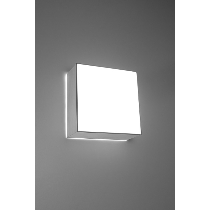 Iluminação de parede HORUS 1xE27/60W/230V cinzento