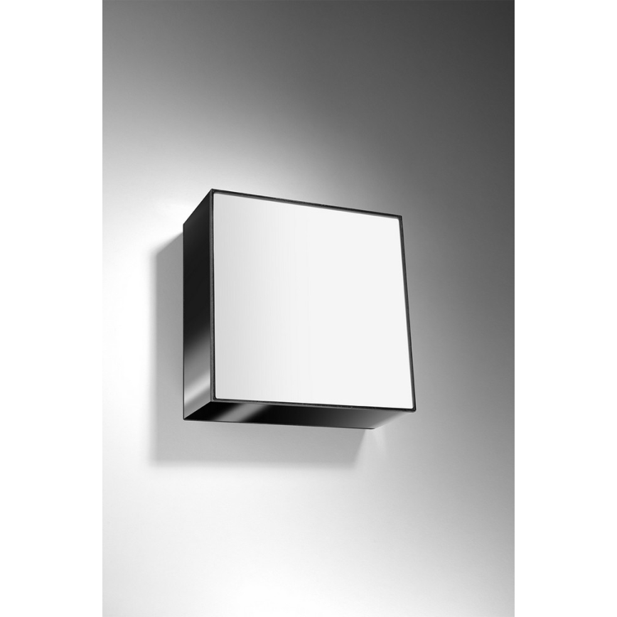 Iluminação de parede HORUS 1xE27/60W/230V preto