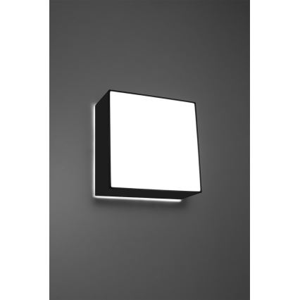 Iluminação de parede HORUS 1xE27/60W/230V preto