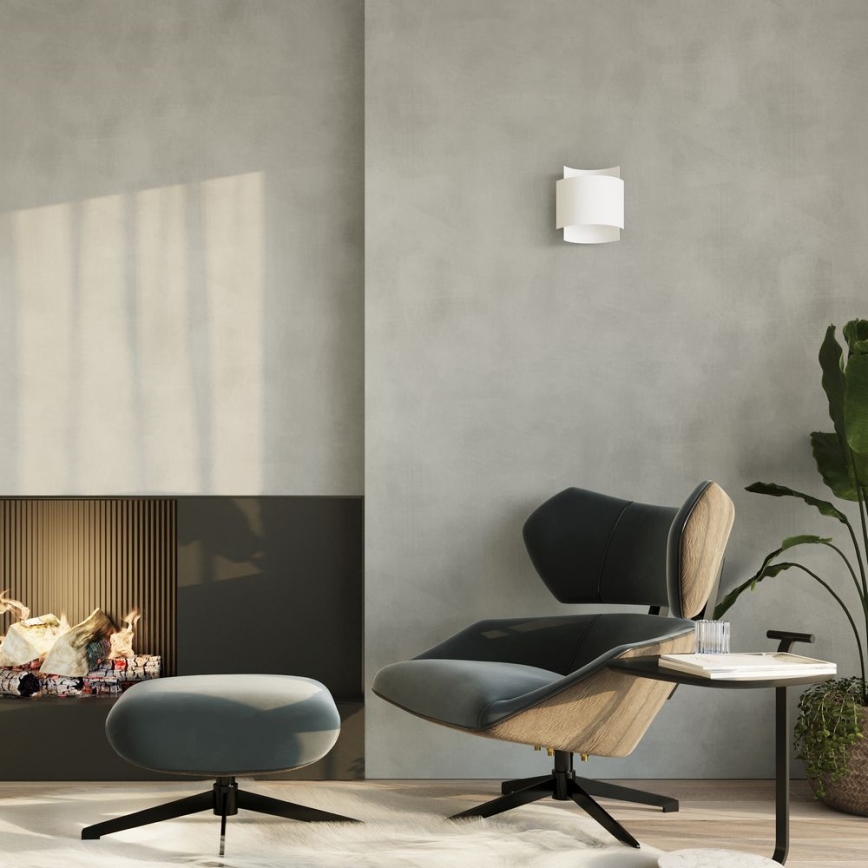 Iluminação de parede IMPACT 1xG9/40W/230V branca