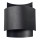 Iluminação de parede IMPACT 1xG9/40W/230V preta