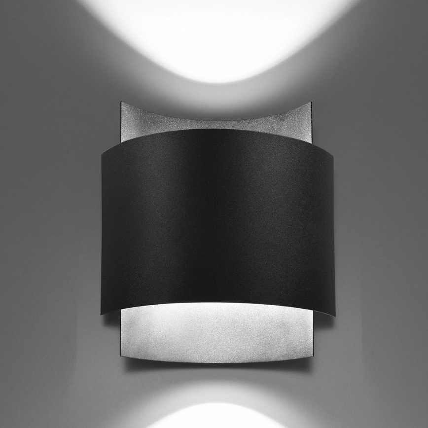 Iluminação de parede IMPACT 1xG9/40W/230V preta