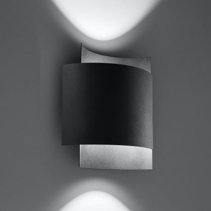 Iluminação de parede IMPACT 1xG9/40W/230V preta