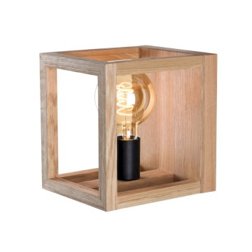 Iluminação de parede KAGO 1xE27/60W/230V carvalho