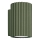Iluminação de parede KARBON 1xGU10/10W/230V verde