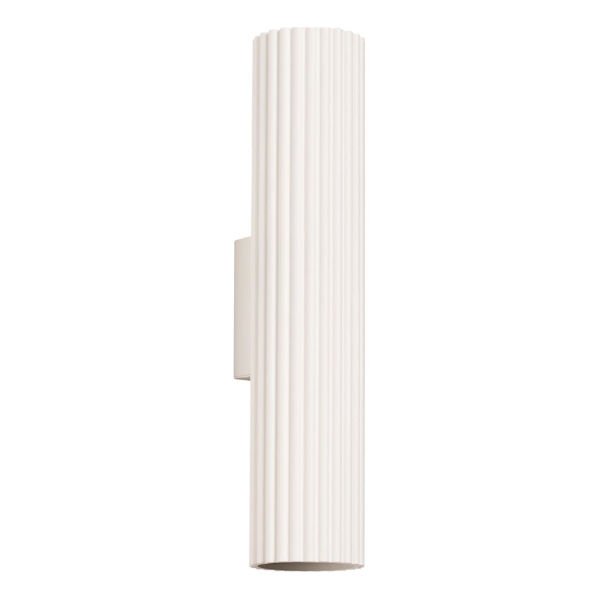 Iluminação de parede KARBON 2xGU10/10W/230V creme