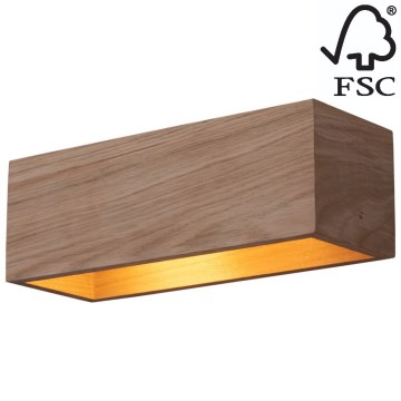 Iluminação de parede KENZO 2xG9/6W/230V pinho - certificado por FSC