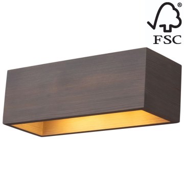 Iluminação de parede KENZO 2xG9/6W/230V pinho - certificado por FSC