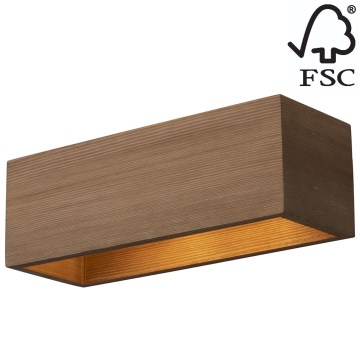 Iluminação de parede KENZO 2xG9/6W/230V pinho - certificado por FSC