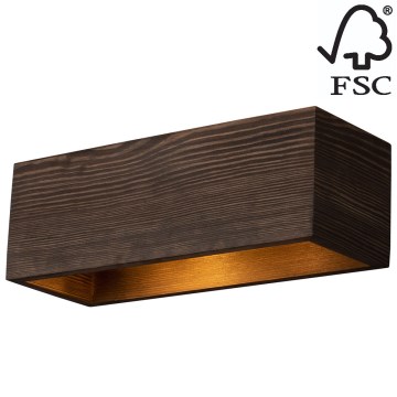 Iluminação de parede KENZO 2xG9/6W/230V pinho - certificado por FSC
