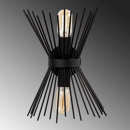 Iluminação de parede KIRPI 2xE27/40W/230V