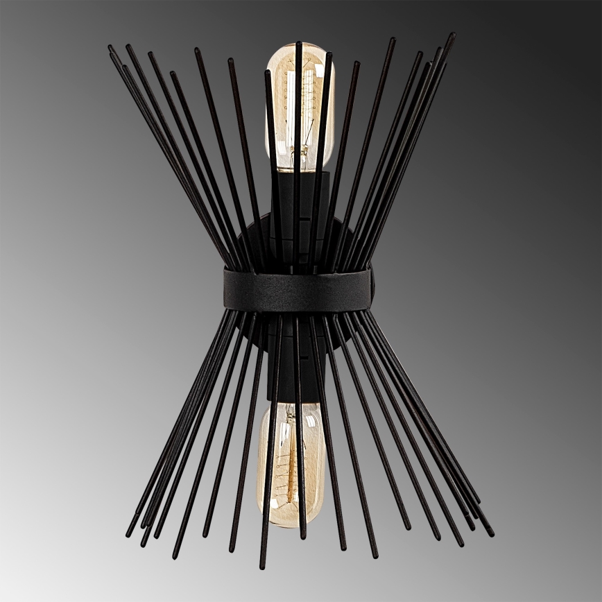Iluminação de parede KIRPI 2xE27/40W/230V