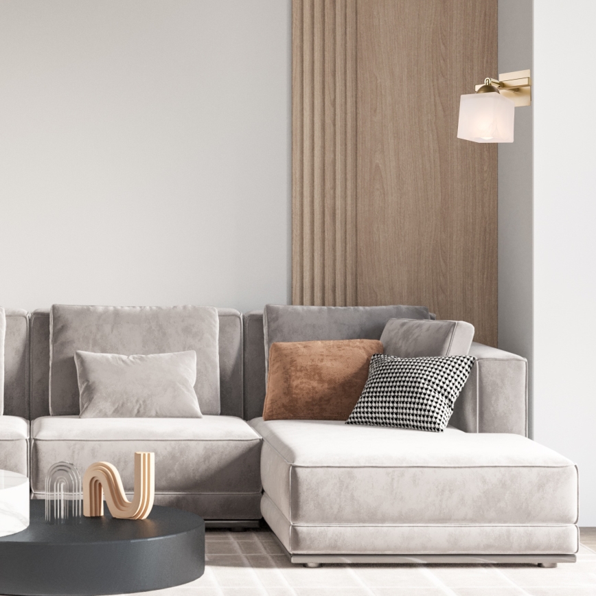 Iluminação de parede KLARA 1xE14/40W/230V dourado