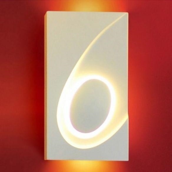 Iluminação de parede KOMETA 1xE14/12W/230V gesso/branco