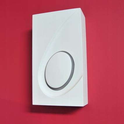 Iluminação de parede KOMETA 1xE14/12W/230V gesso/branco
