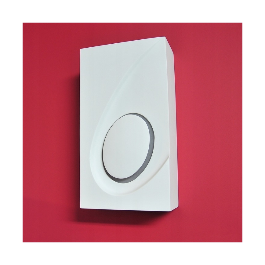 Iluminação de parede KOMETA 1xE14/12W/230V gesso/branco