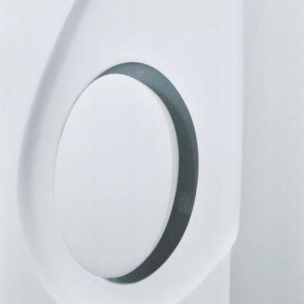 Iluminação de parede KOMETA 1xE14/12W/230V gesso/branco