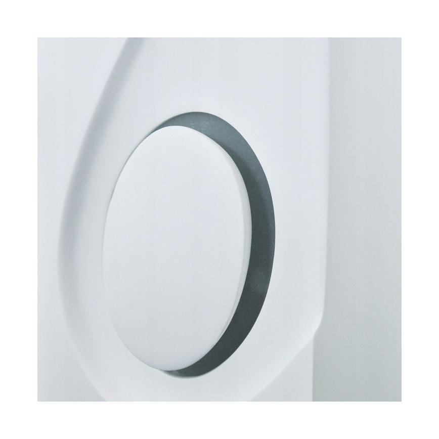 Iluminação de parede KOMETA 1xE14/12W/230V gesso/branco
