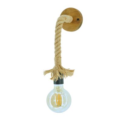 Iluminação de parede KOS 1xE27/60W/230V faia