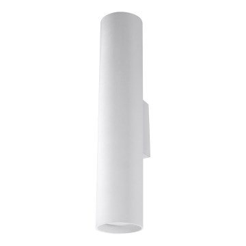 Iluminação de parede LAGOS 2xGU10/10W/230V branco