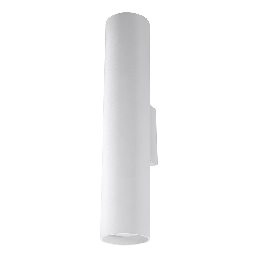 Iluminação de parede LAGOS 2xGU10/10W/230V branco