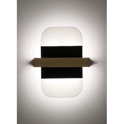 Iluminação de parede LED APRIL LED/6W/230V branco/preto