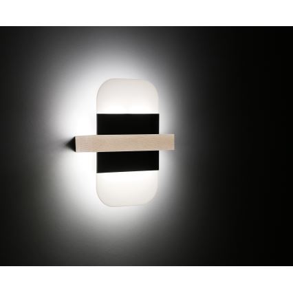 Iluminação de parede LED APRIL LED/6W/230V branco/preto