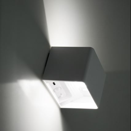 LED Regulação parede táctil iluminação com sensor MIRI LED/2,5W/3,7V 3000/4000/6400K 4000 mAh branco