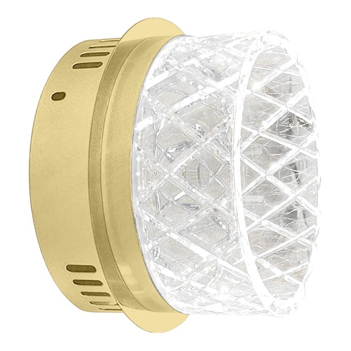 Iluminação de parede LED ELEGANCE LED/9W/230V dourado