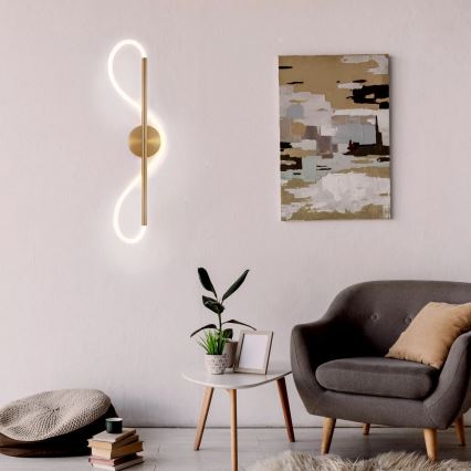 Iluminação de parede LED EMMA LED/19W/230V preto