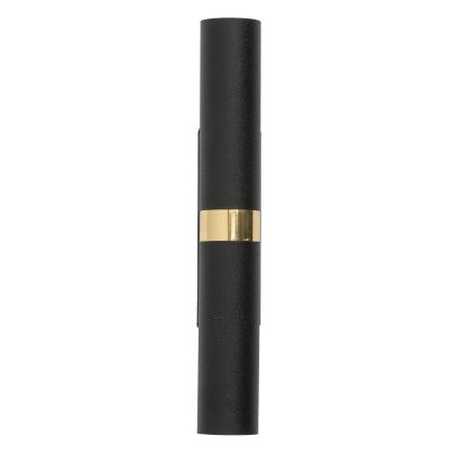 Iluminação de parede LED LAGOS 2xG9/3W/230V 4000K preto/dourado