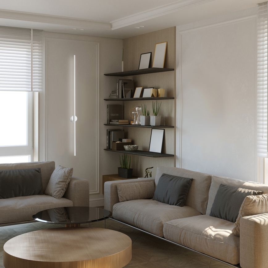 Iluminação de parede LED LANA LED/12W/230V 4000K branco