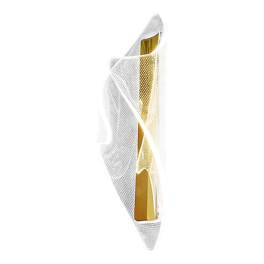 Iluminação de parede LED LARGO LED/8W/230V dourado