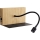 Iluminação de parede LED LECTOR LED/2,5W/230V USB carvalho
