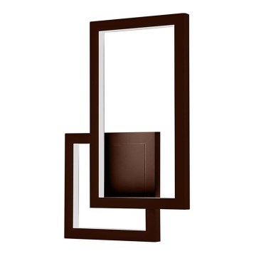 Iluminação de parede LED LED/20W/230V 3000K castanho