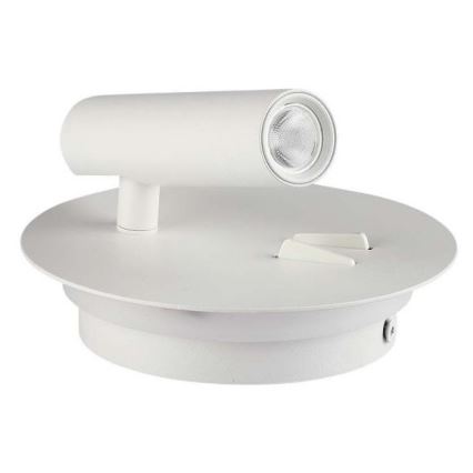 Iluminação de parede LED LED/3W/230V + LED/6W/230V 3000K branco