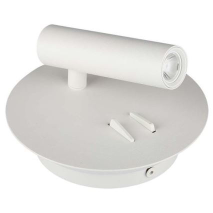 Iluminação de parede LED LED/3W/230V + LED/6W/230V 3000K branco