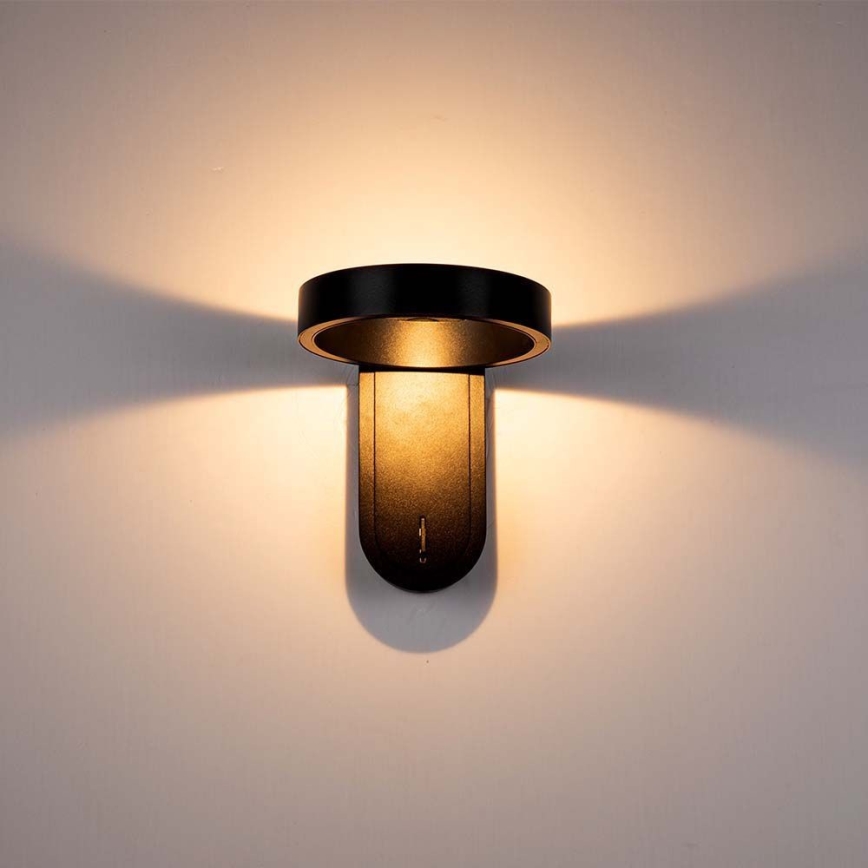 Iluminação de parede LED LED/5W/230V 3000K/4000K preto