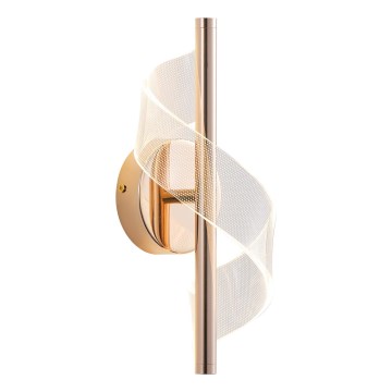 Iluminação de parede LED LED/8W/230V 3000K dourado