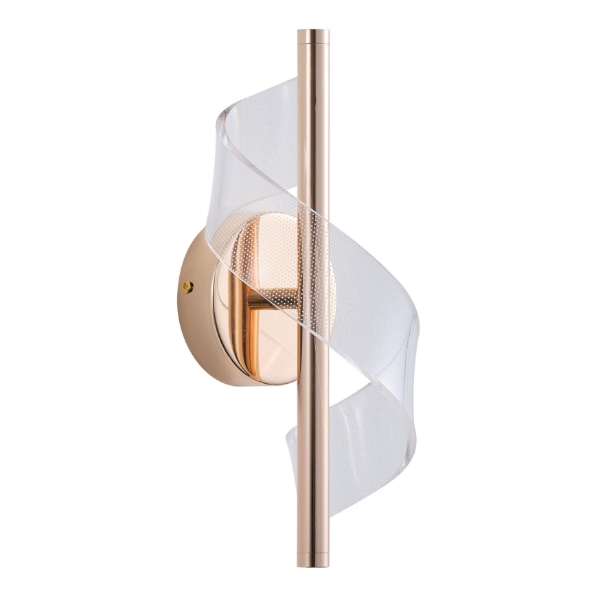 Iluminação de parede LED LED/8W/230V 3000K dourado