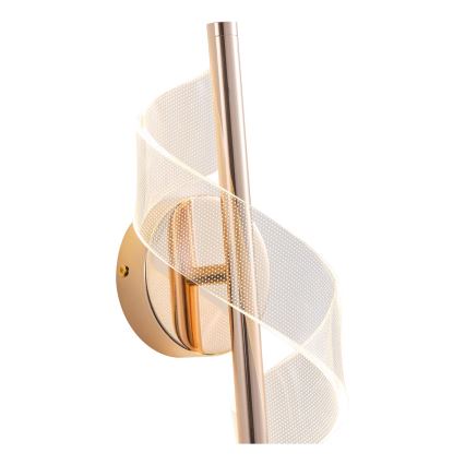 Iluminação de parede LED LED/8W/230V 3000K dourado