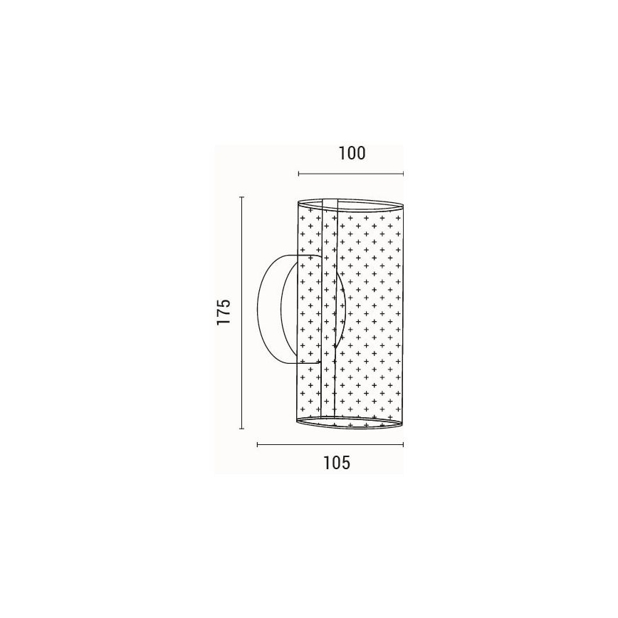 Iluminação de parede LED LED/8W/230V 3000K