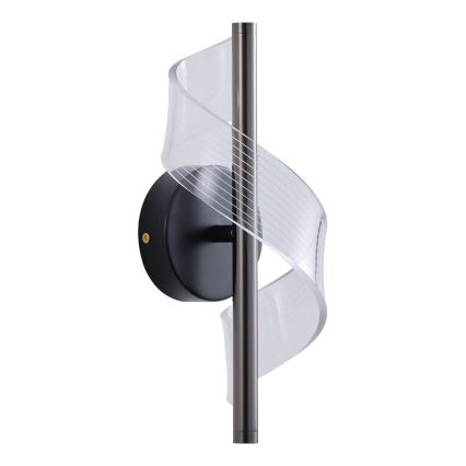 Iluminação de parede LED LED/8W/230V 3000K preto