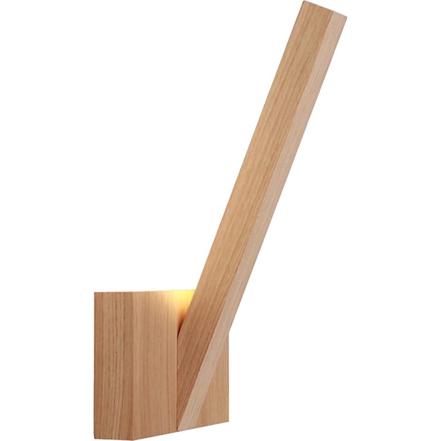 Iluminação de parede LED LINUS LED/3W/230V carvalho