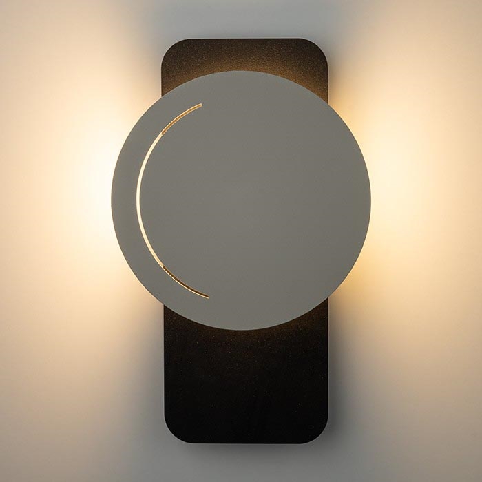 Iluminação de parede LED LITO LED/7W/230V preto/bege